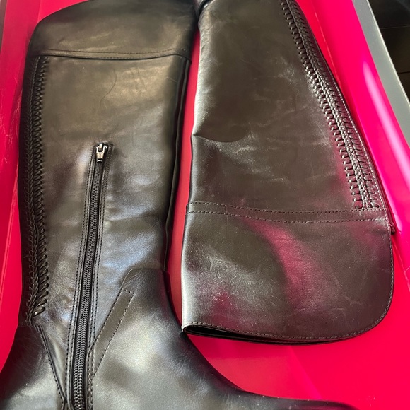 Vince Camuto tall black boots - Picture 8 of 9